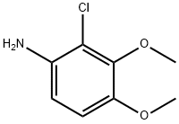 2-Chloro-3,4-dimethoxyaniline Struktur