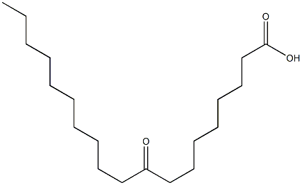 9-Oxononadecanoic acid Struktur