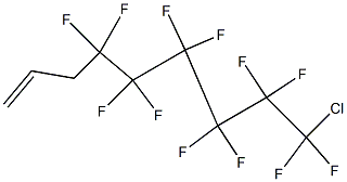 9-Chloro-4,4,5,5,6,6,7,7,8,8,9,9-dodecafluoro-1-nonene Struktur