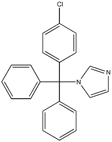 1-(4-Chlorotrityl)-1H-imidazole Struktur