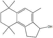 2,3,6,7,8,9-Hexahydro-4,6,6,9,9-pentamethyl-1H-cyclopenta[a]naphthalen-3-ol Struktur