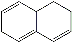 1,2,6,8a-Tetrahydronaphthalene Struktur