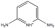 2,6-Diaminopyridinium Struktur