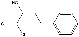 1,1-Dichloro-4-phenyl-2-butanol Struktur