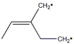 2-Ethylidenebutane-1,4-diylradical Struktur