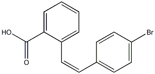 (Z)-4'-Bromostilbene-2-carboxylic acid Struktur