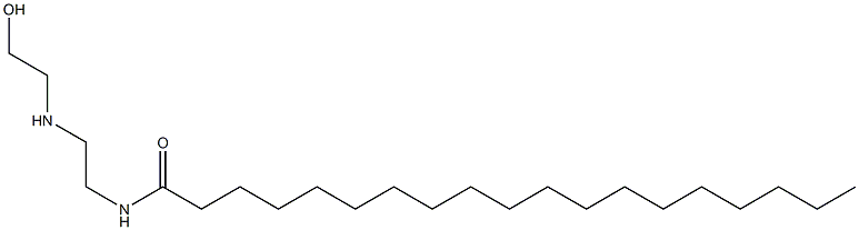 N-[2-[(2-Hydroxyethyl)amino]ethyl]nonadecanamide Struktur