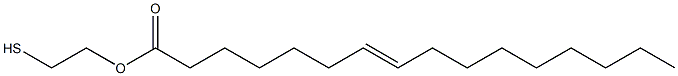 7-Hexadecenoic acid 2-mercaptoethyl ester Struktur