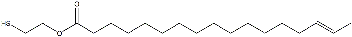 15-Heptadecenoic acid 2-mercaptoethyl ester Struktur