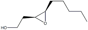 2-[(2S,3R)-3-Pentyloxiran-2-yl]ethanol Struktur