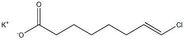 8-Chloro-7-octenoic acid potassium salt Struktur