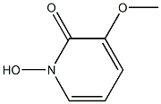 1-Hydroxy-3-methoxypyridin-2(1H)-one Struktur