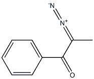 1-Phenyl-2-diazo-1-propanone Struktur