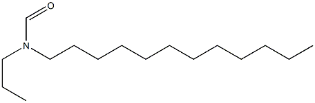 N-Dodecyl-N-propylformamide Struktur