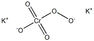 Potassium peroxochromate Struktur