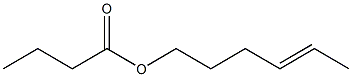 Butyric acid 4-hexenyl ester Struktur