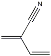 2-Methylene-3-butenenitrile Struktur