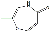 2-Methyl-1,4-oxazepin-5(4H)-one Struktur