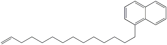 1-(13-Tetradecenyl)naphthalene Struktur