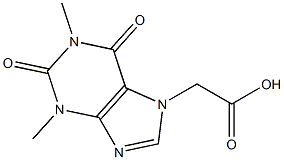 1,2,3,6-Tetrahydro-1,3-dimethyl-2,6-dioxo-7H-purine-7-yl=acetate Struktur