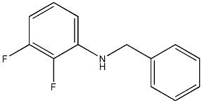 N-(2,3-Difluorophenyl)benzenemethanamine Struktur