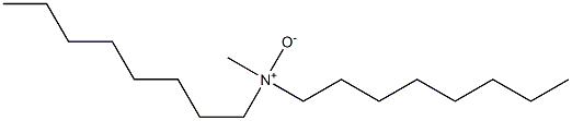 Methyldioctylamine oxide Struktur