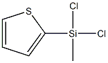 2-(Methyldichlorosilyl)thiophene Struktur