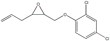 2,4-Dichlorophenyl 3-allylglycidyl ether Struktur