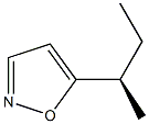 (-)-5-[(R)-sec-Butyl]isoxazole Struktur