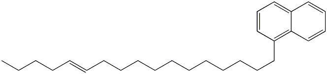 1-(12-Heptadecenyl)naphthalene Struktur