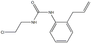 1-(2-Allylphenyl)-3-(2-chloroethyl)urea Struktur