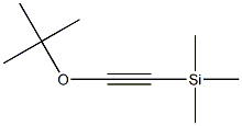 1-tert-Butoxy-2-(trimethylsilyl)ethyne Struktur