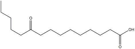 10-Oxopentadecanoic acid Struktur