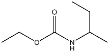 N-sec-Butylcarbamic acid ethyl ester Struktur