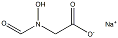 N-Formyl-N-hydroxyglycine sodium salt Struktur