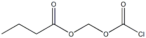 Chlorocarbonic acid butanoyloxymethyl ester Struktur