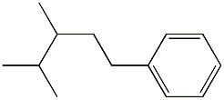 3,4-Dimethylpentylbenzene Struktur