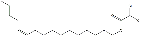 Dichloroacetic acid (Z)-11-hexadecenyl ester Struktur