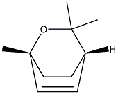 (1R,4S)-1,3,3-Trimethyl-2-oxabicyclo[2.2.2]oct-5-ene Struktur