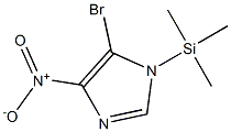 5-Bromo-4-nitro-1-(trimethylsilyl)-1H-imidazole Struktur