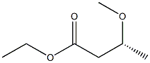 [R,(-)]-3-Methoxybutyric acid ethyl ester Struktur