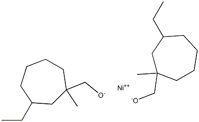 Nickel 2-ethylhexano-isopropoxide, 5% w/v in isopropanol, 99+% (m.b.), pkgd under Ar in resealable ChemSeal^t bottles Struktur