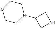 4-(3-Azetidinyl)morpholine Struktur