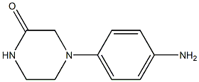 4-(4-Aminophenyl)-2-piperazinone Struktur