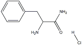 2-Amino-3-phenylpropanamide hydrochloride Struktur