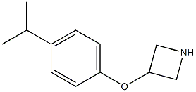 3-(4-Isopropylphenoxy)azetidine Struktur