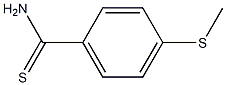 4-(Methylthio)thiobenzamide, 97% Struktur