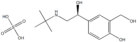 Albuterol Sulfate,(S) Struktur