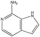 7-amino-1H-pyrrolo[2,3-c]pyridine Struktur