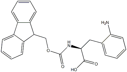 Fmoc-2-Amino-L-Phenylalanine Struktur